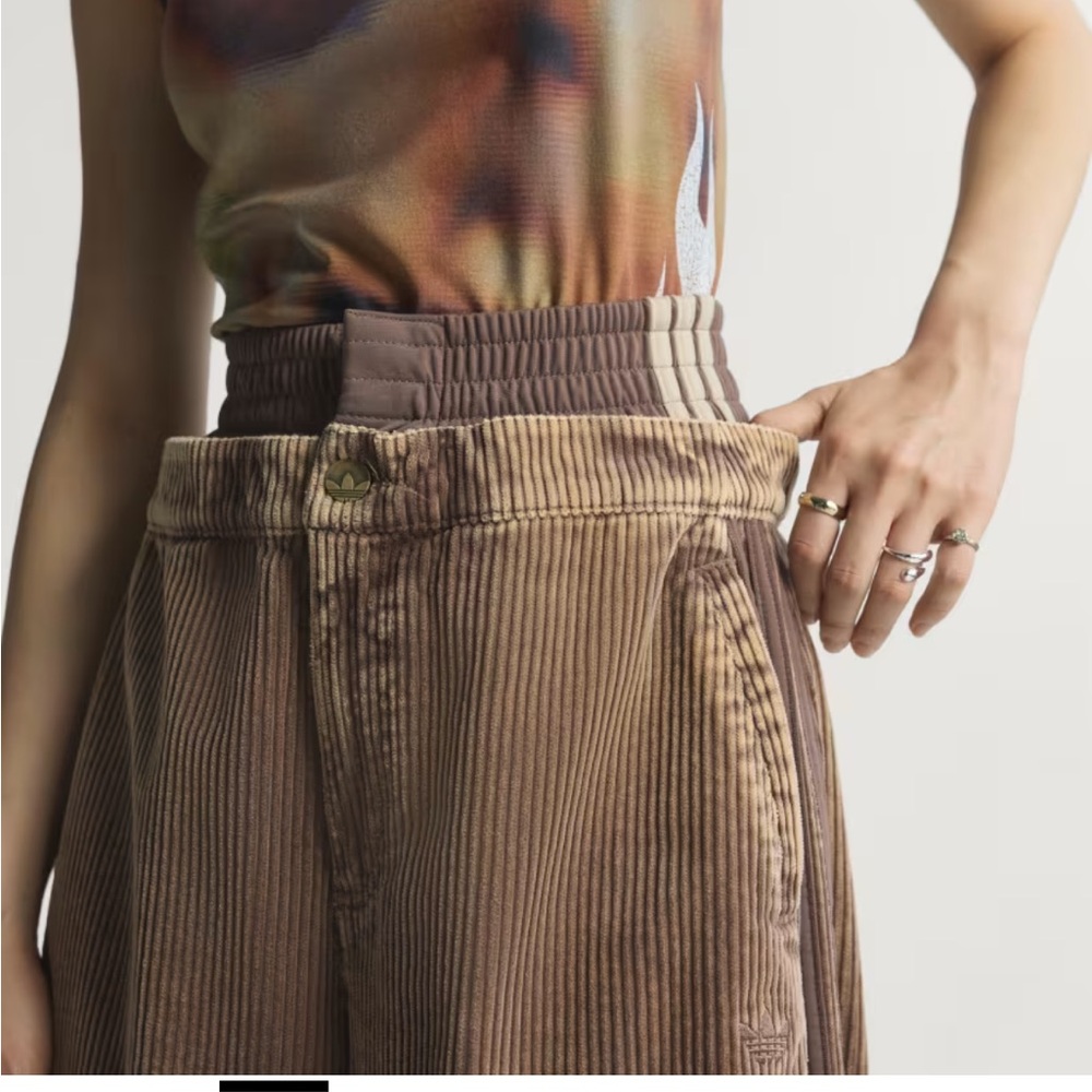 ADIDAS CORDUROY SST OVERSIZED PANTS - Picture 3 of 10